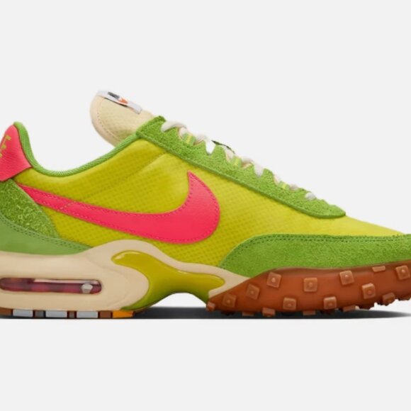 MENS NIKE AIR MAX WAFFLE RACER SP 'SPRINTER GREEN ELECTROLIME' - Picture 1 of 7